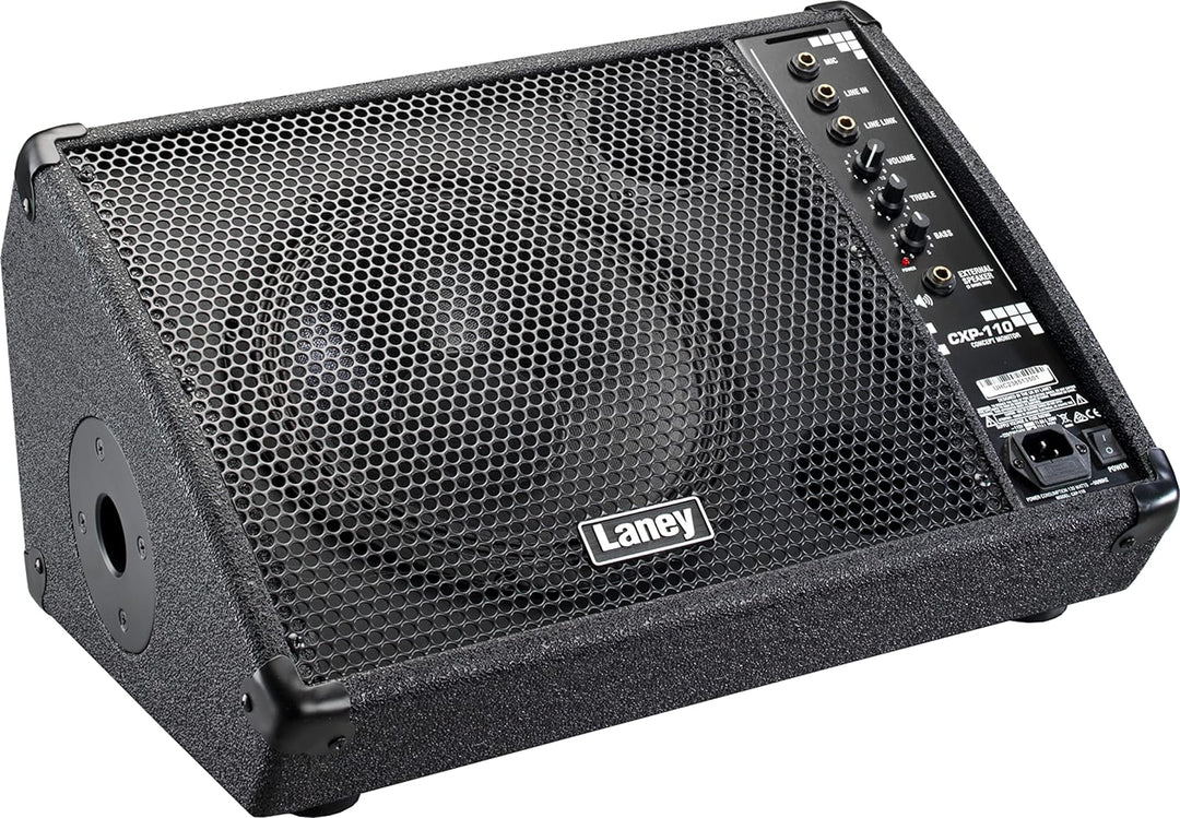 Laney CONCEPT Series CXP-110 - Active stage monitor - 130W - 10 inch woofer plus horn, Black Active