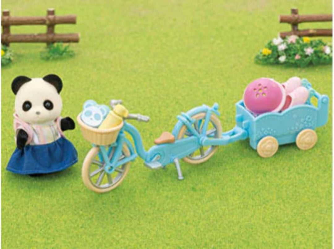 Sylvanian Families 5652 Fahrrad und Rollschuhe Spielset mit Figur