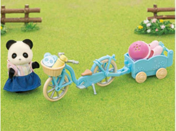 Sylvanian Families 5652 Fahrrad und Rollschuhe Spielset mit Figur