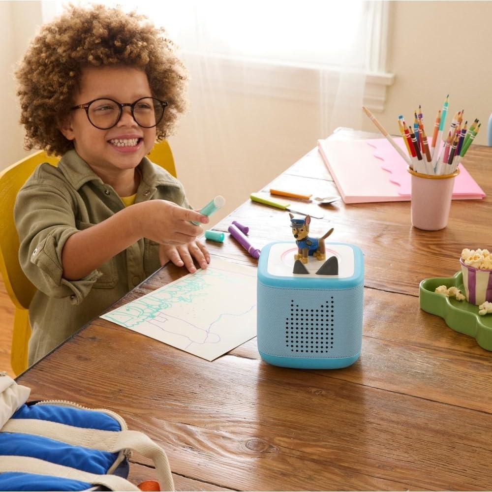 tonies Toniebox 2 Bundle Incl. 2 Tonies: Paw Patrol Chase + Marshall, Himmelblau, Audioplayer für Hö