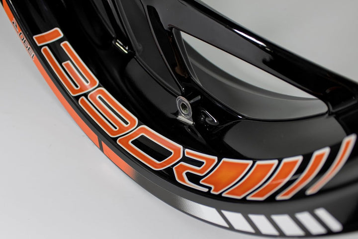 Felgenrandaufkleber Motorrad kompatibel mit KTM 1390 Super Duke R X710149VA