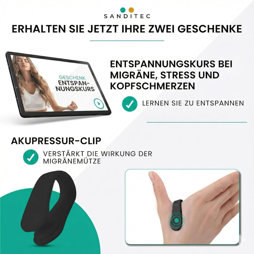 Migräne Maske 600g Gel – 360° Kühlmaske Gesicht & Augen für langanhaltende Kälte- und Wärmetherapie,
