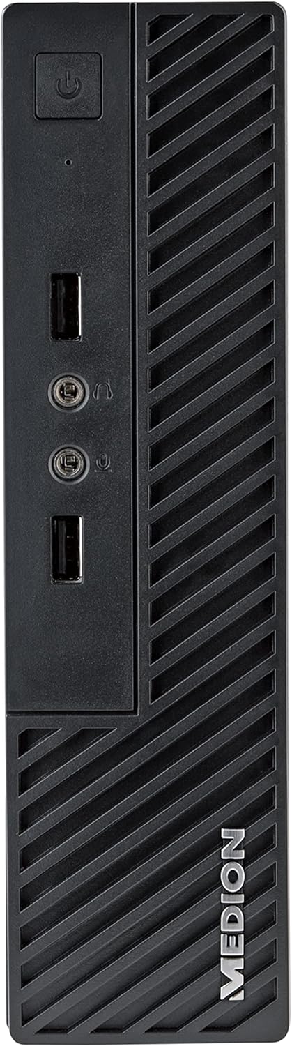 MEDION S23004 Mini PC (Intel Core i5-1035G1, 128GB SSD, 8GB DDR4 RAM, USB 3.2, VESA, WLAN, Windows 1