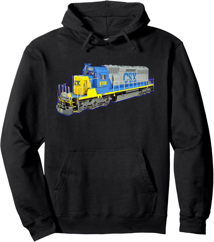 Güterzug CSX Motor Pullover Hoodie