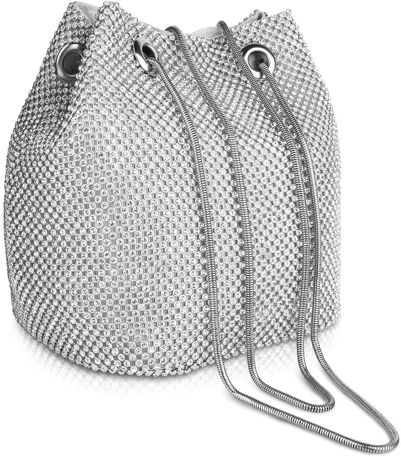 Beuteltasche mit Strass für Damen, Abend-Damen-Geldbörse, Party, Abschlussball, Hochzeit, Umhängetas