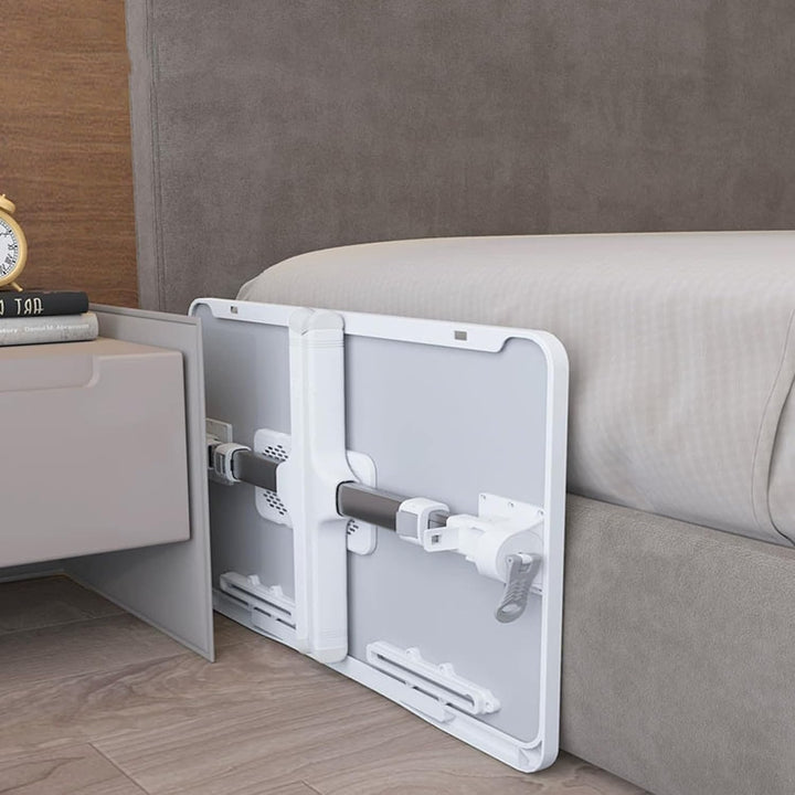 Klappbarer höhenverstellbarer Lapdesk mit Schublade für Bett und Sofa | Ideal zum Arbeiten und Lerne