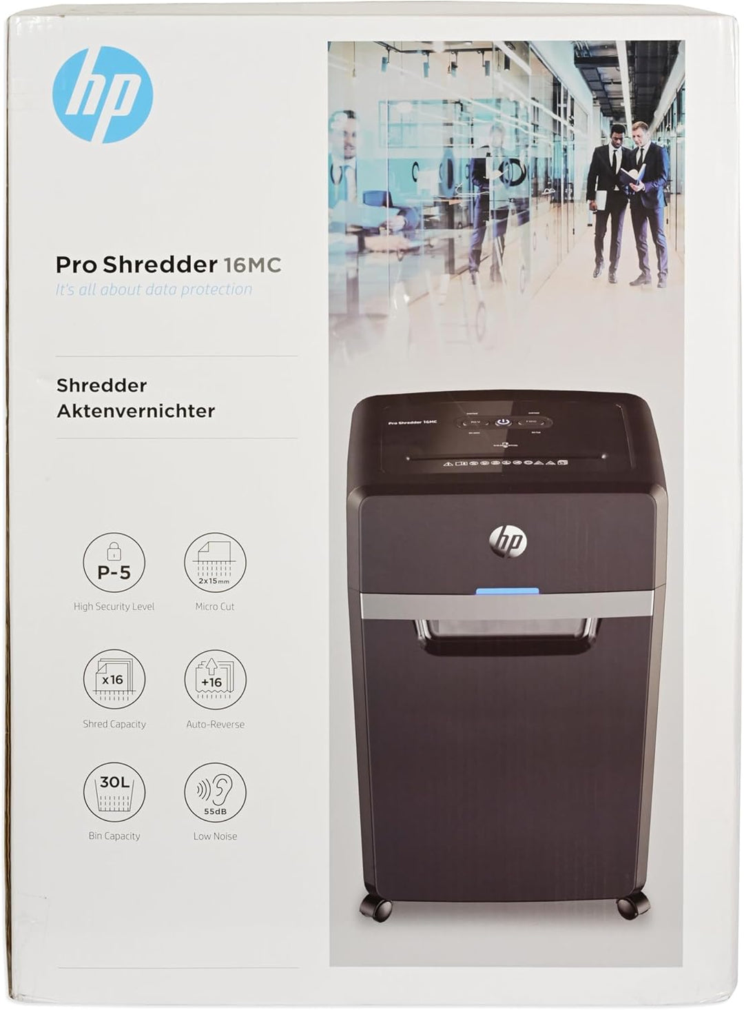 HP Aktenvernichter Pro Shredder 16MC