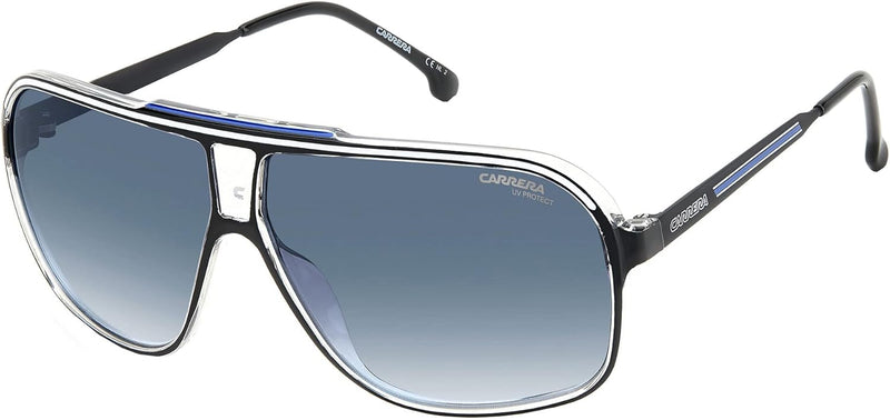 Carrera Unisex Sunglasses L Black/Blue Shaded, L Black/Blue Shaded