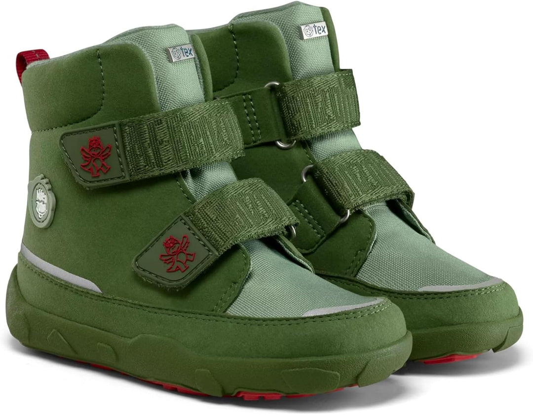 Affenzahn Winterstiefel Vegan Comfy warm gefüttert, wasserdicht vegan mit Kletterverschlüssen, Gröss