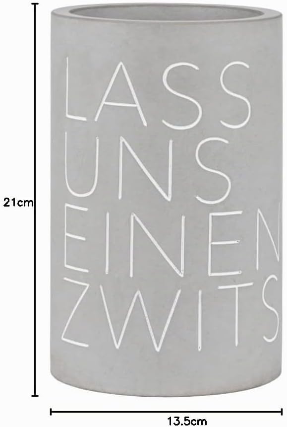 Räder Beton Flaschenkühler Lass Uns einen Zwitschern
