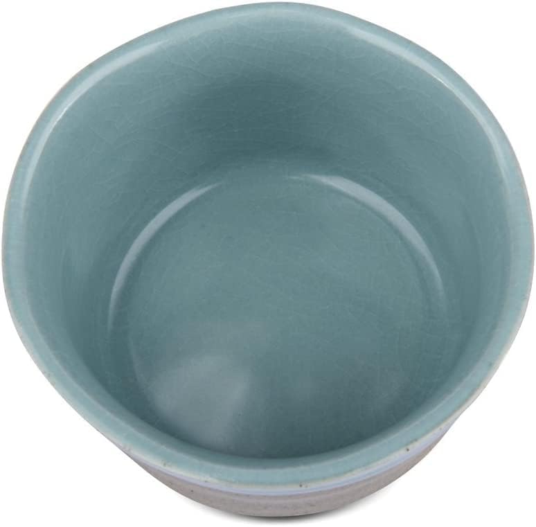 MAOCI - Matcha-Schale Chawan aus Porzellan 400ml 2farbig handgefertigt - als Geschenkbox