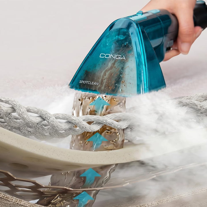 Cecotec 3-in-1 Polsterreiniger Conga 7000 Carpet&Spot Clean Steam XXL Pro. 1700 Watt Leistung, Heiss