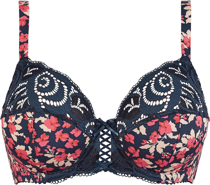 Sans Complexe Damen Amelie Print 70aag76 Full Coverage Bra (1er Pack) 80C Blau, 80C Blau