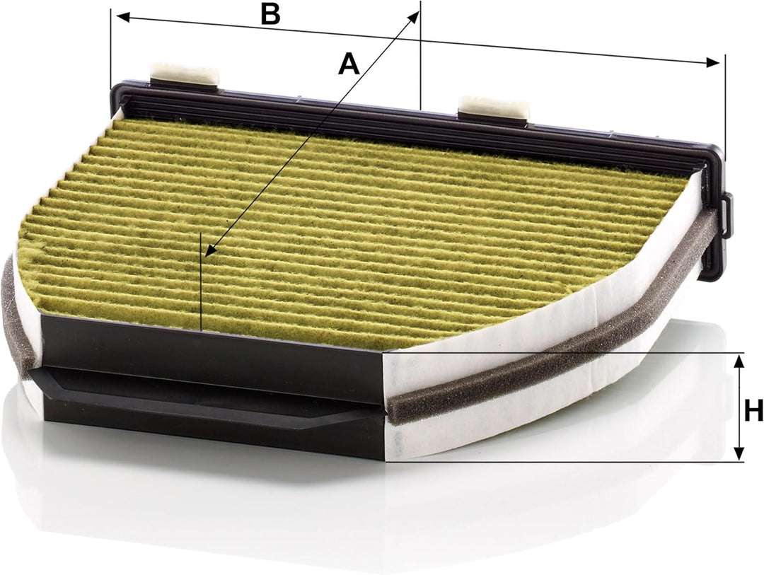 MANN-FILTER FP 29 005/1 Innenraumfilter – FreciousPlus Biofunktionaler Pollenfilter für Rechtslenker