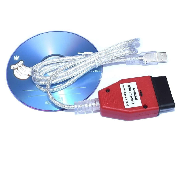 AntiBreak DCAN K+ INPA Ediabas Interface D can OBD2 Diagnose USB Kabel Auto Diagnose