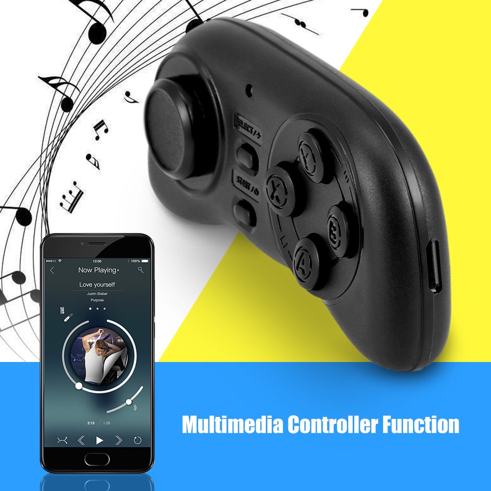Wireless Game Controller, Bewinner Portable Gamepad mit Fernauslöser, Bluetooth Maus, Wireless Bluet