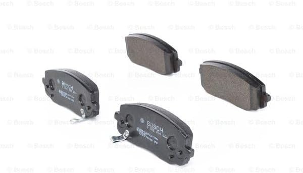 Bosch BP974 Bremsbeläge - Vorderachse - ECE-R90 Zertifizierung - vier Bremsbeläge pro Set