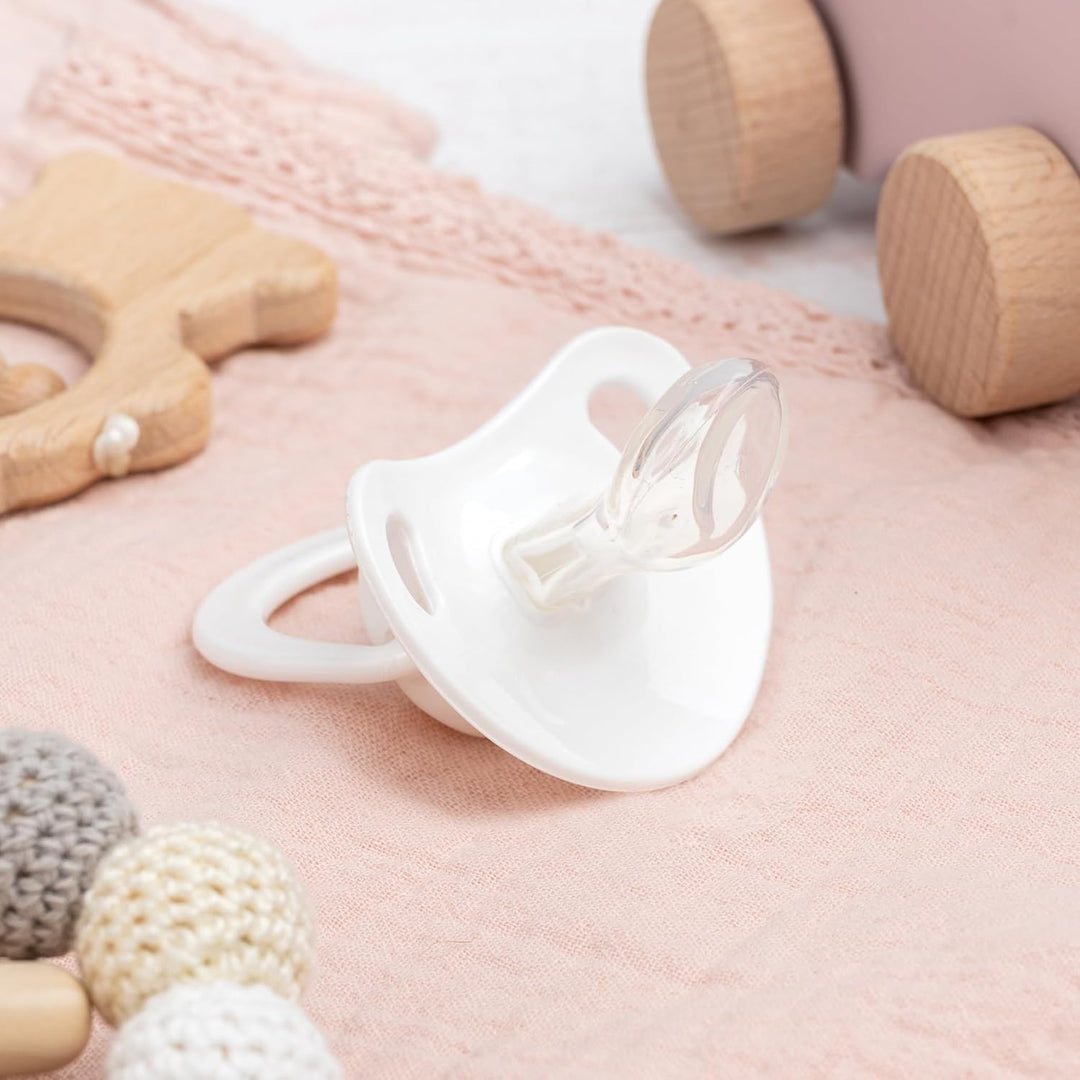 Wanapix | Personalisierte Baby-Schnuller | Silikonsauger für Neugeborene | 0–6 Monate | Anatomische