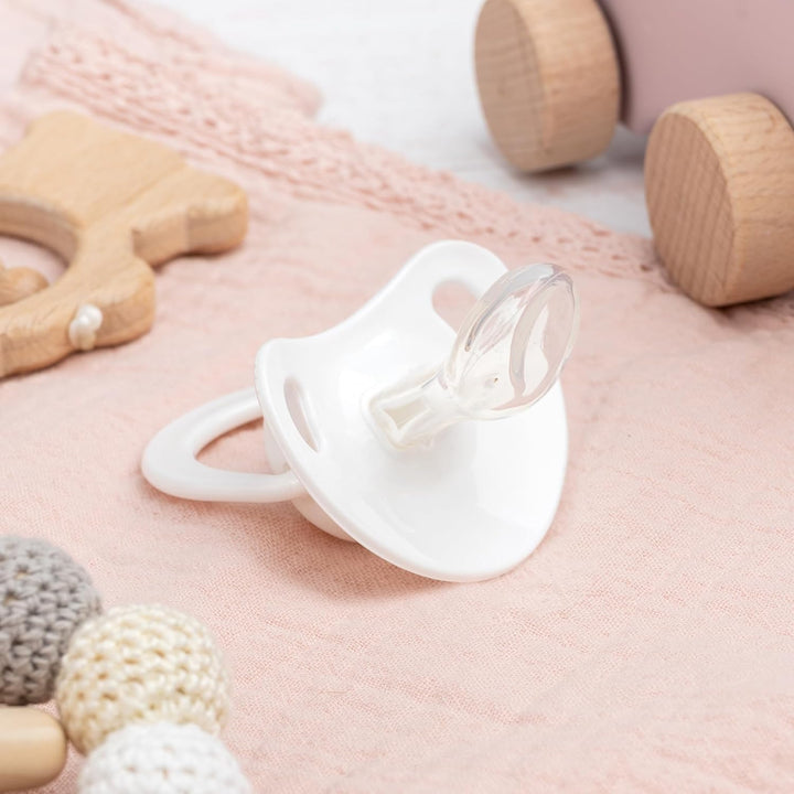 Wanapix | Personalisierte Baby-Schnuller | Silikonsauger für Neugeborene | 0–6 Monate | Anatomische