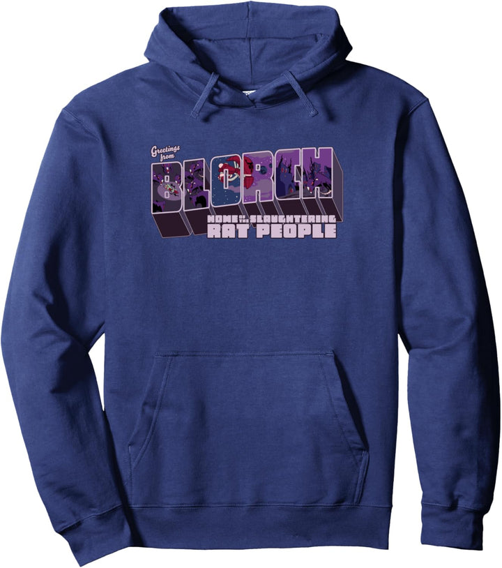 Invader Zim Greetings From Blorch Pullover Hoodie