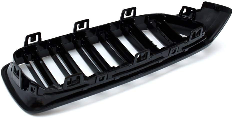 Schwarz glänzender Kühlergrill