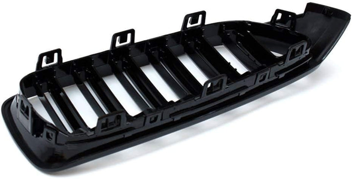 Schwarz glänzender Kühlergrill