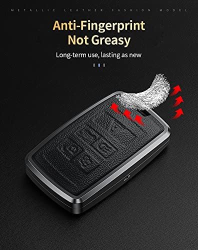 HIBEYO Smart Autoschlüssel Hülle passt für Land Rover Discovery 5 Range Rover Sport Evoque Velar LR2