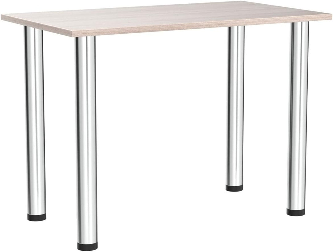 mikon 70x40 | Esszimmertisch - Esstisch - Tisch mit Chrombeinen - Küchentisch - Bürotisch | Sonoma 7