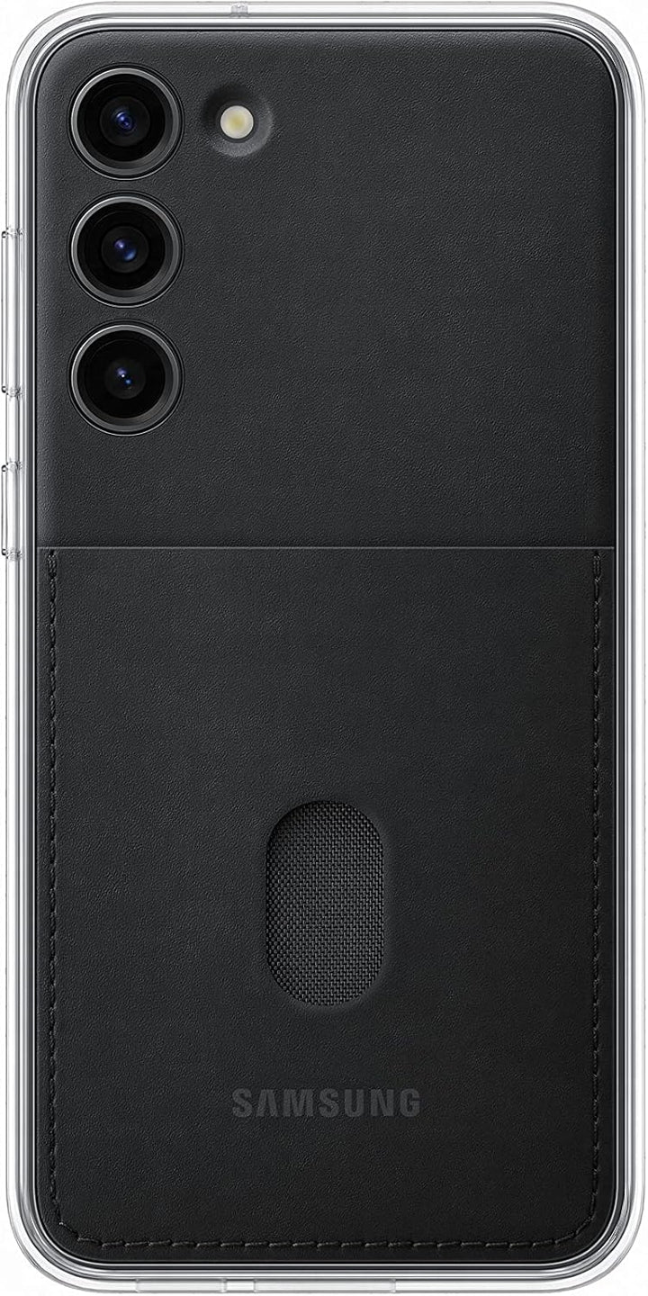 Samsung Frame Smartphone Case EF-MS916 für Galaxy S23+, Handy-Hülle, Durchsichtig, Kratzfest, Rahmen