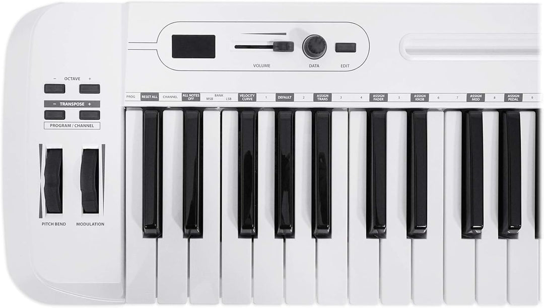 Samson Carbon 49 USB/MIDI Controller Masterkeyboard 49 Tasten inkl. Native Elements Software, Schwar