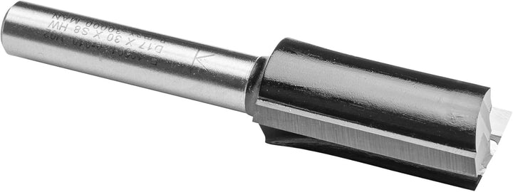 ENT 10991 Nutfräser HW, Schaft (S) 8 mm, Durchmesser (D) 17 mm, NL 30 mm, SL 40 mm, GL 70 mm, mit Ha