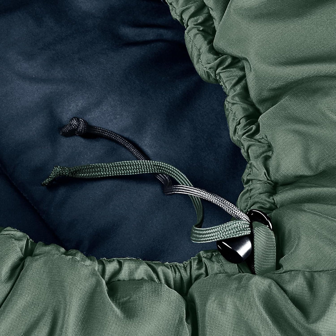 deuter Orbit 0C/32F Kunstfaserschlafsack Extra Long (Körpergrösse bis ~200 cm), Extra Long (Körpergr