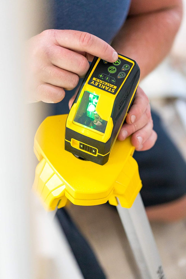 Stanley FatMax Kreuz- &amp; Linienlaser FCL-G grün FMHT77586-1 (mit grüner Laser-Diode, horizontale &amp; ve
