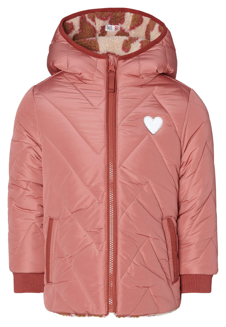 Noppies Mädchen Girls Jacket Nieuwaal Reversible Kinder Winterjacke 92 Cedar Wood - P894, 92 Cedar W