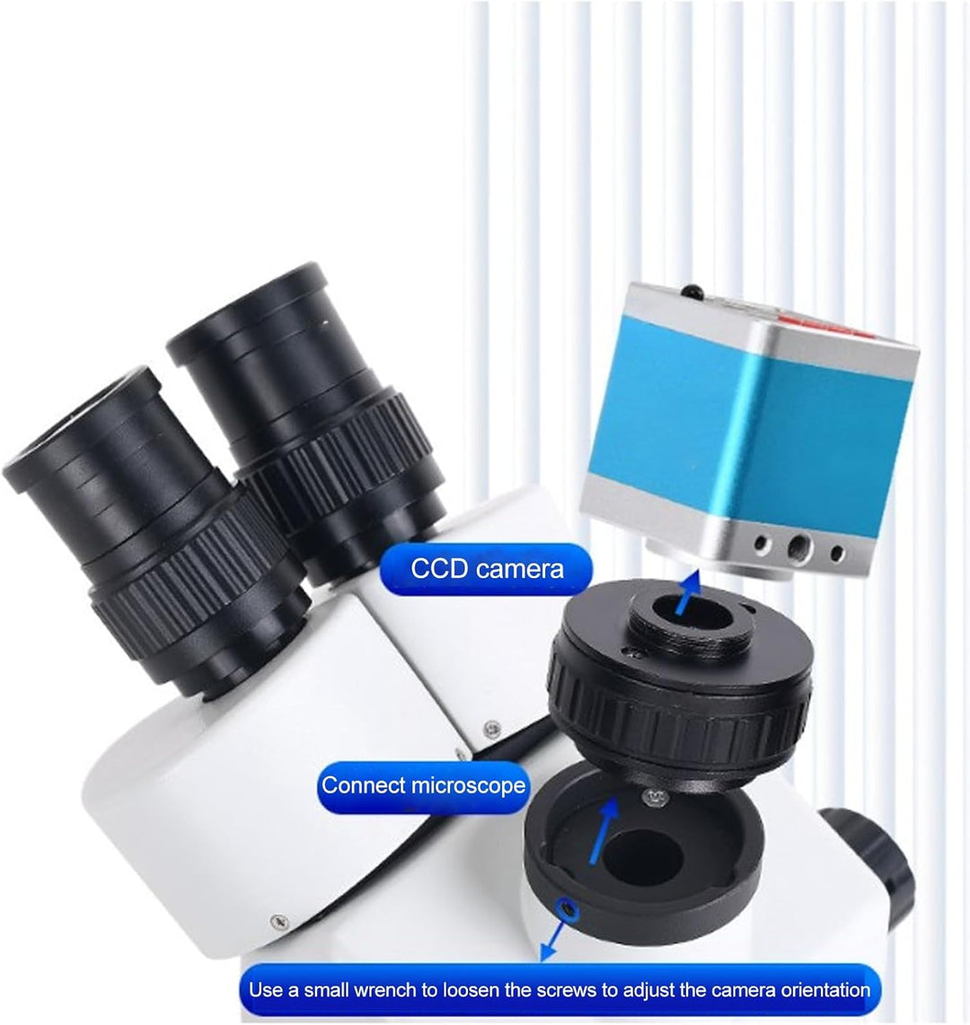 Trinokular-Stereomikroskop, CTV-Objektivadapter, CCD-Kamera-Schnittstellenadapter, Industriekamera-A