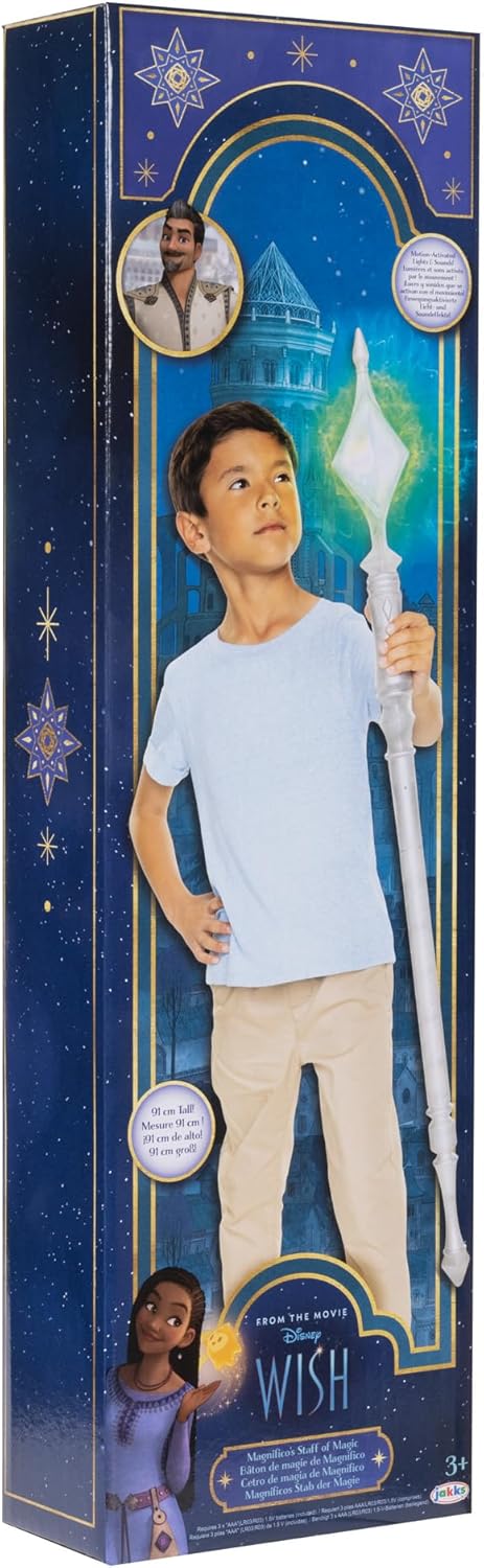 Wish - Magnifico's Stab der Magie, 91cm, Silber