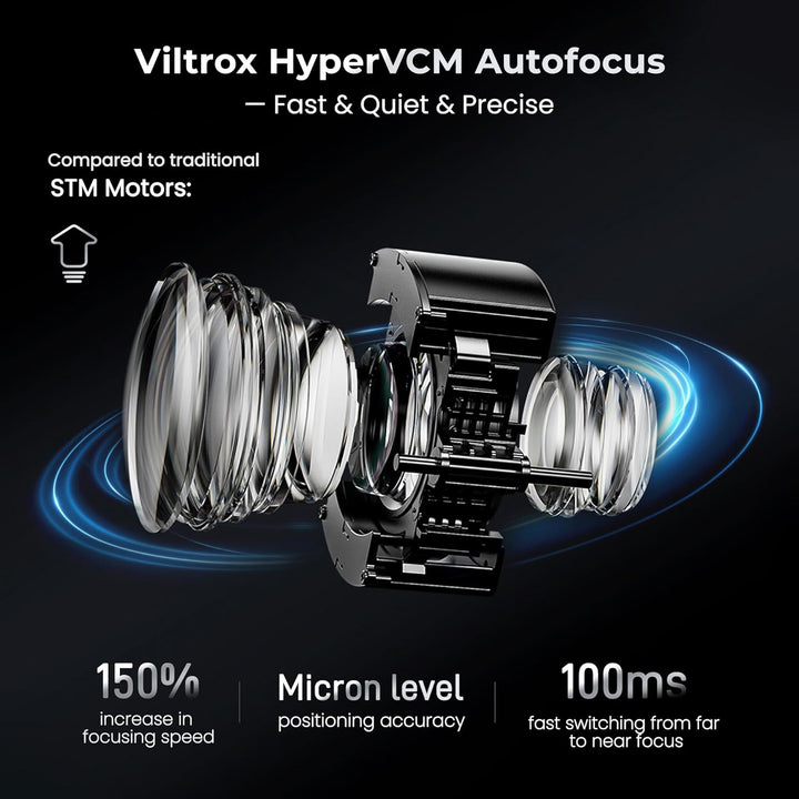 VILTROX AF 56 mm F1.2 Pro Kameraobjektiv APS-C Autofokus grosse Blende mit Blendenring (für Nikon Z)