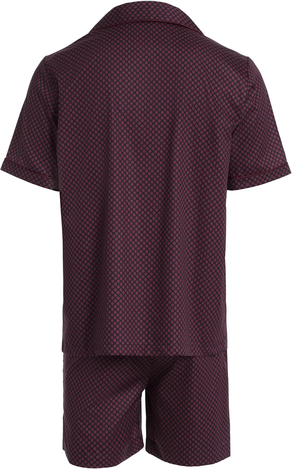 Revise RE-950 Kurzer Herrenpyjama - Schlafanzug für Herren - Pyjama – 100% Baumwolle, S Dunkelblau /