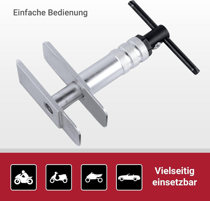 Bremskolbenrücksteller Universal Werkzeug Set, Bremskolbenruecksteller für Auto und Motorrad, Ruecks