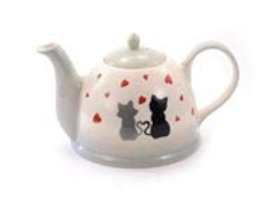 Cha Cult Teekanne Colette 1,5l Keramik Katze