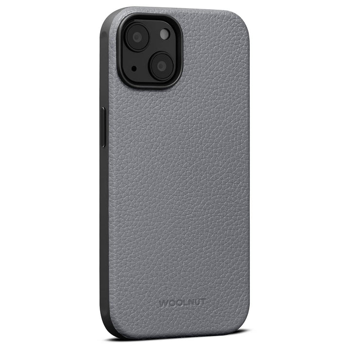 Woolnut Leder Hülle Case für iPhone 14 - Grau iPhone 14 Grau, iPhone 14 Grau
