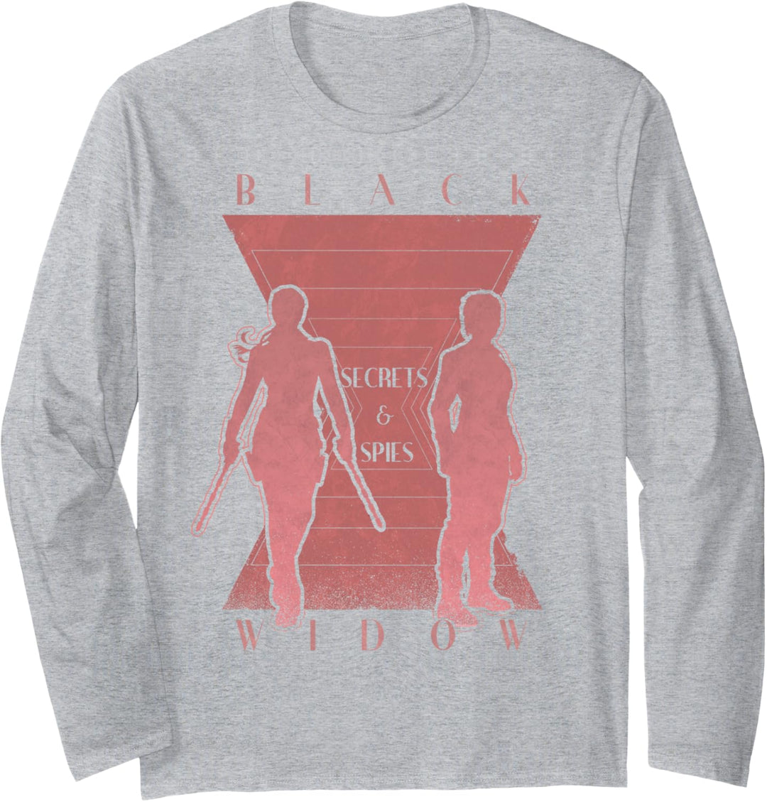 Marvel Black Widow Secrets And Spies Langarmshirt