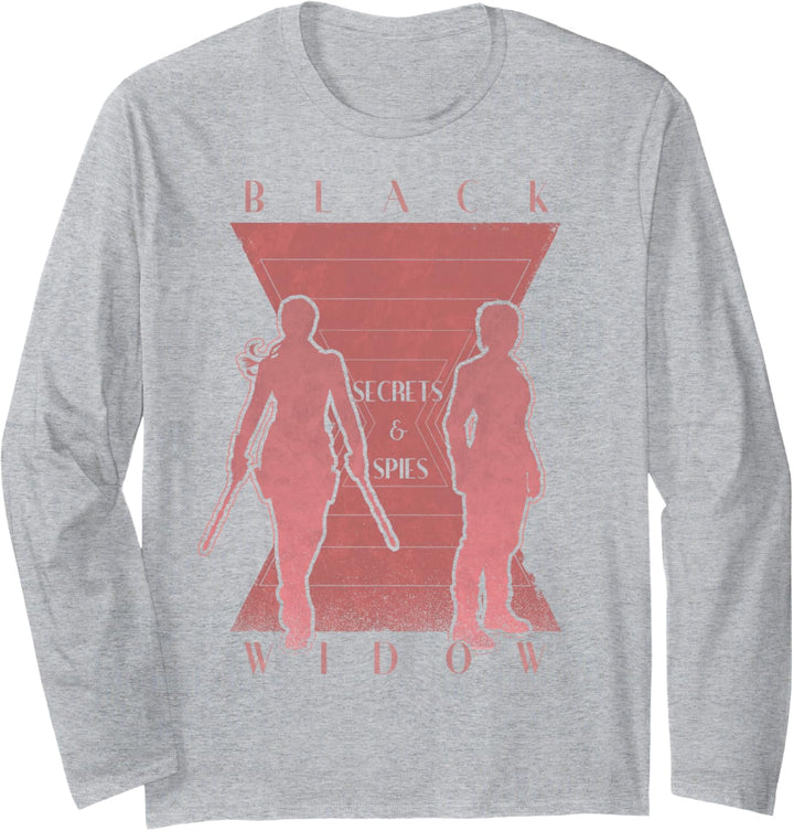 Marvel Black Widow Secrets And Spies Langarmshirt