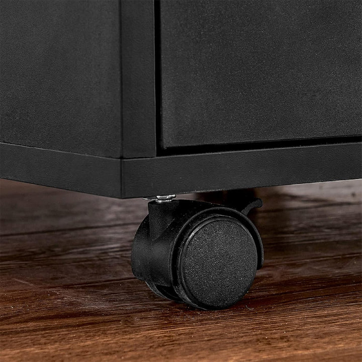 Bürocontainer mit 3 Schubladen, Rollcontainer unter Schreibtisch,Büroschrank für Dokumente, auch als