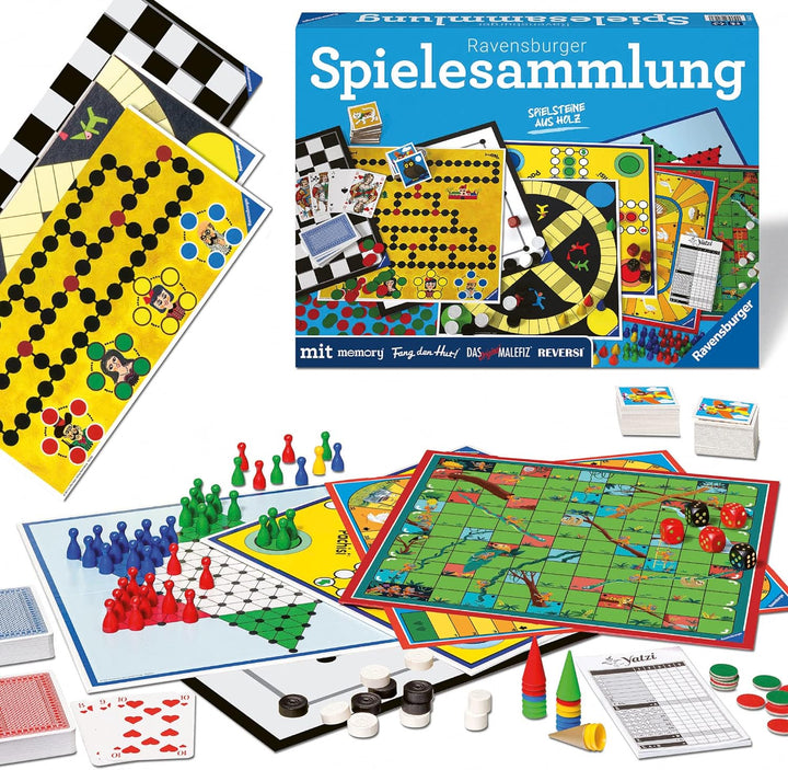 Ravensburger Spielesammlung 27293 Familienspiele 2022 D - Spielesammlung für die ganze Familie, Spie
