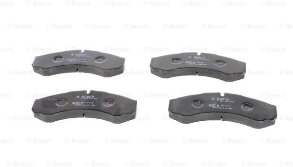 Bosch BP972 Bremsbeläge - Hinterachse - ECE-R90 Zertifizierung - vier Bremsbeläge pro Set