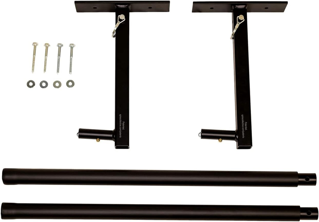 StoreYourBoard Verstellbare Leiter Deckenregal, Garagenaufbewahrung, Klappleitern, Verlängerungsleit