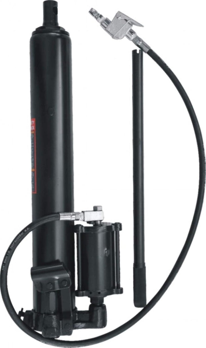 8Ton 490mm Stroke Air Hydraulic Pump Long Ram Jack Engine Lift Hoist - LRJ8-A