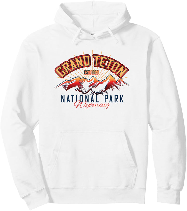 Grand Teton Nationalpark Wyoming Souvenir Pullover Hoodie