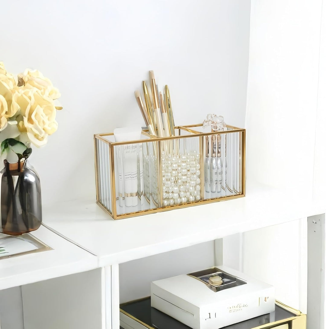 Make up Organizer, Pinselhalter, Stifthalter, Schreibtisch Organizer, Kosmetik Aufbewahrung für Pins